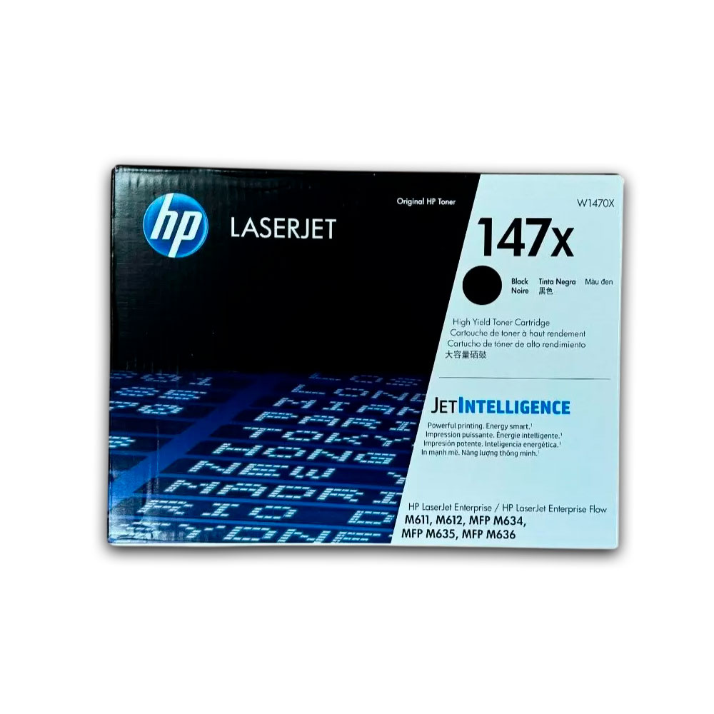 1500-010416-2 Toner Hp 147X Black W1470X 25,200 Pág. M635 Original - Imagen 2