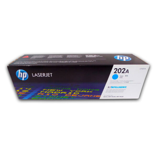 Toner Hp Cf501A (202A) Cyan Lj Pro M254 1.3 Kpgs Toner Hp Cf501A (202A) Cyan Lj Pro M254 1.3 Kpgs