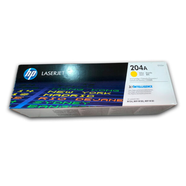 Toner Hp 204A Yellow Cf512A 900 Pág. M154 Original Toner Hp 204A Yellow Cf512A 900 Pág. M154 Original