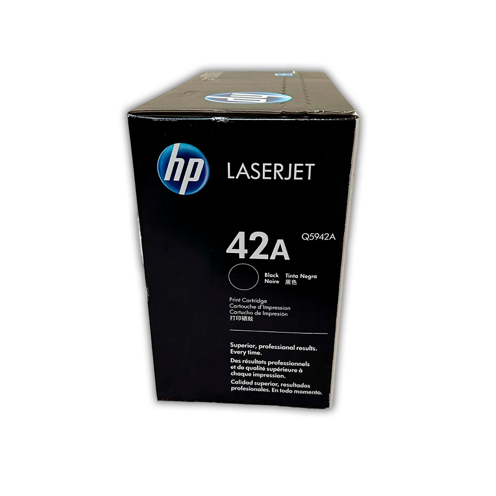 1500-010436-2 Toner Hp 42A Negro Q5942A 10K Pág. 4240n Original - Imagen 2
