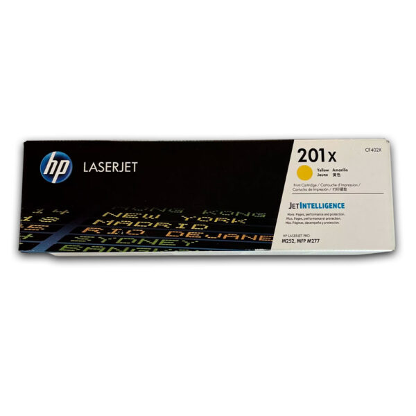 Toner Hp Cf402X (201X) Yellow Para Lj Pro M252 Toner Hp Cf402X (201X) Yellow Para Lj Pro M252
