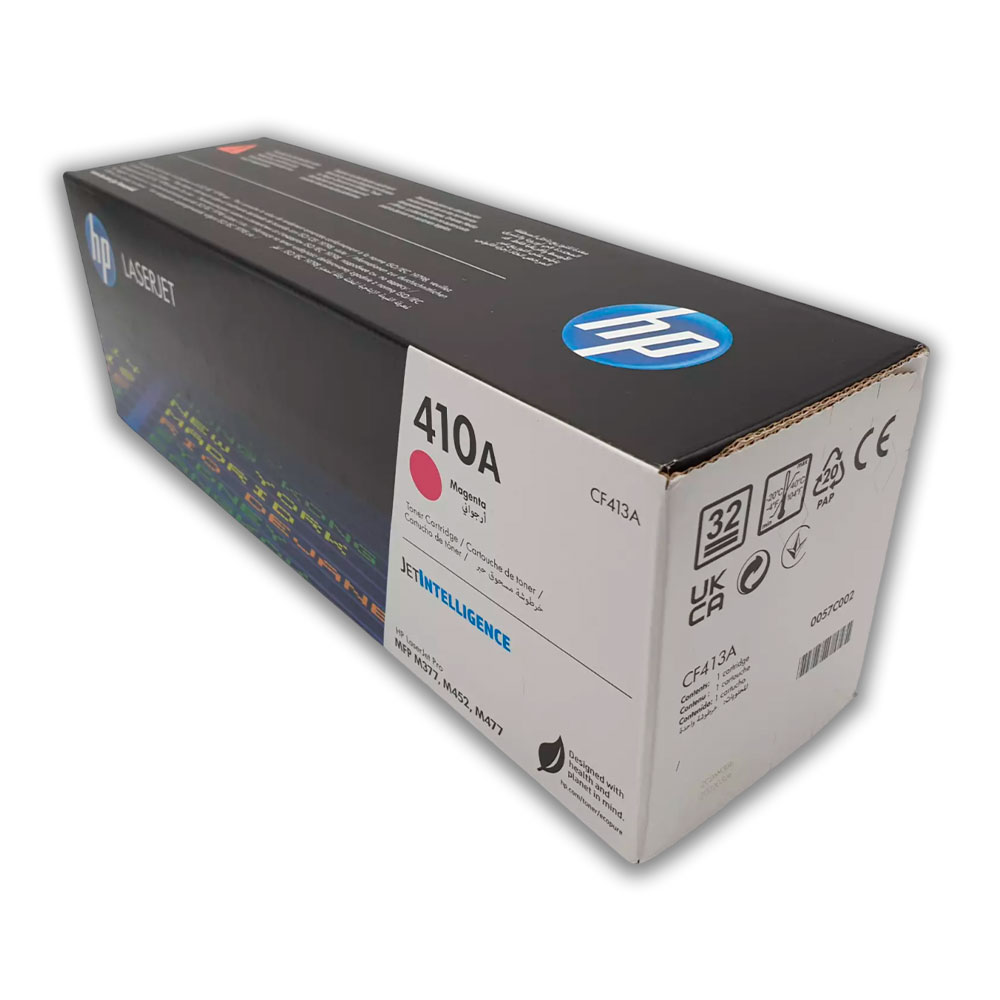 1500-010451-2 Toner Hp 410A Magenta CF413A 23K Pág. M452n Original - Imagen 2