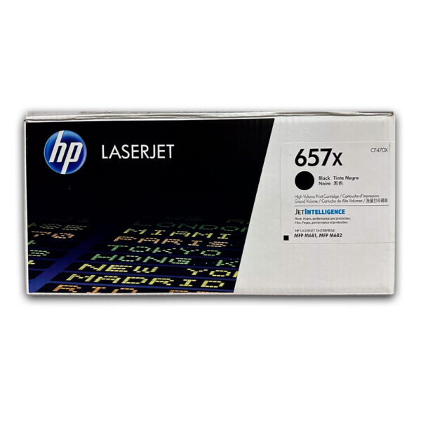 Toner Hp 657X Negro Cf470X 28K Pág. M681z Original Toner Hp 657X Negro Cf470X 28K Pág. M681z Original