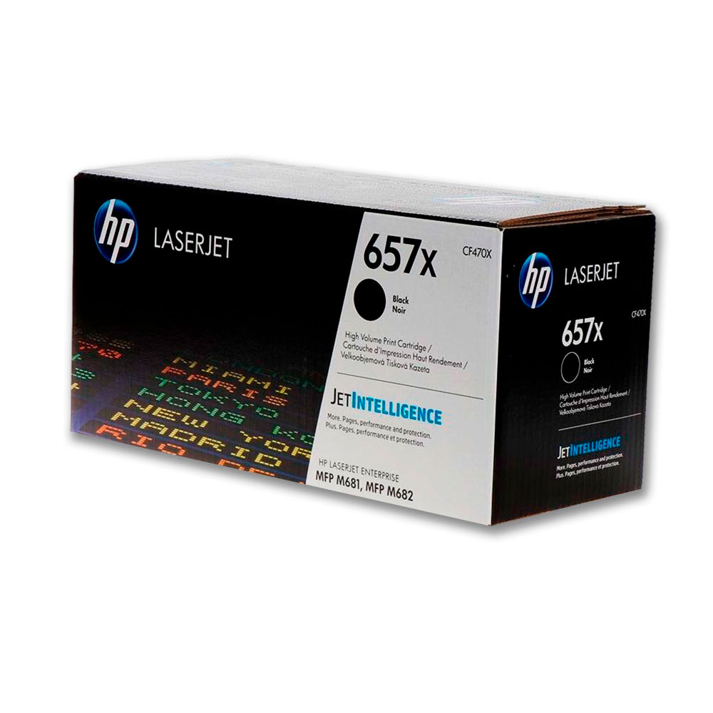 1500-010458-2 Toner Hp 657X Negro Cf470X 28K Pág. M681z Original - Imagen 2