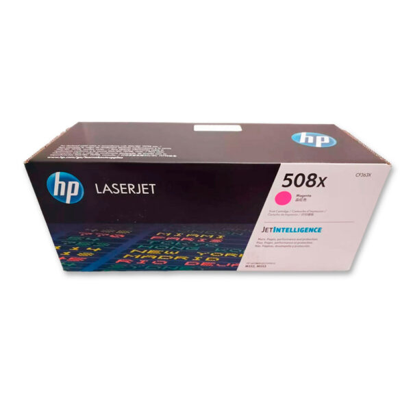 Toner Hp 508X Magenta Cf363X 9,500 Pág. M577dn Original Toner Hp 508X Magenta Cf363X 9,500 Pág. M577dn Original