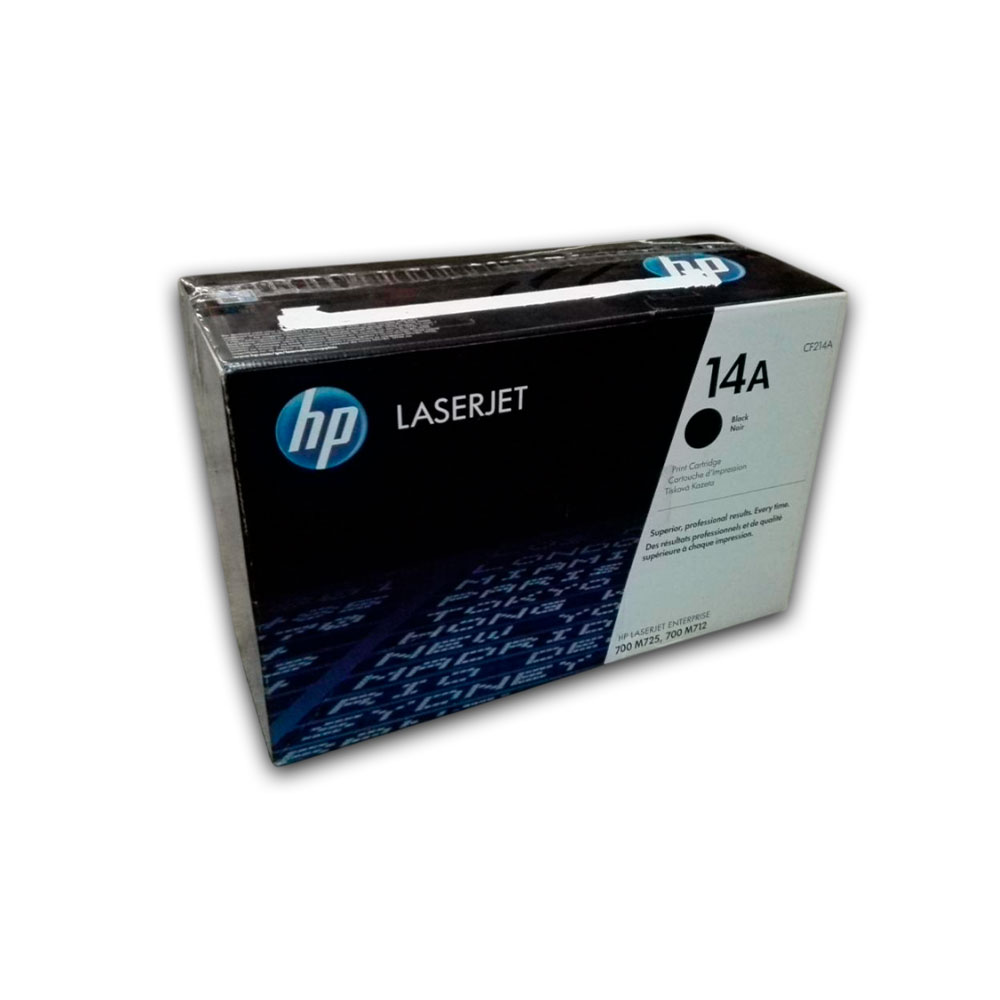 1500-010504-2 Toner Hp Cf214A (14A) L.J. Ent 700 Negro 10K Pg - Imagen 2