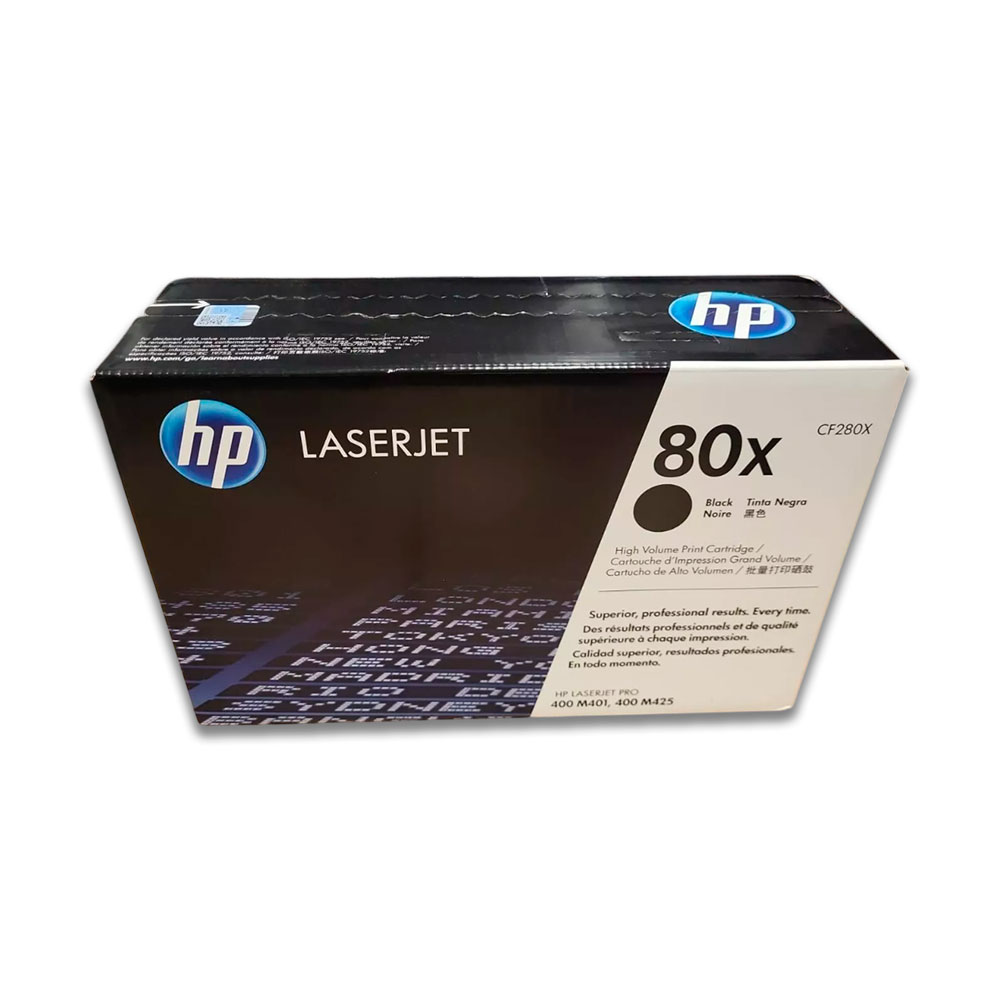 1500-010514-2 Toner HP 80X Negro Cf280X 69K Pág. M425dn Original - Imagen 2
