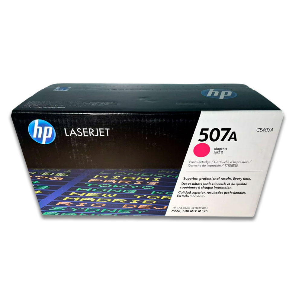 1500-010524-2 Toner Hp 507A Magenta Ce403A 6K Pág. M551dn Original - Imagen 2
