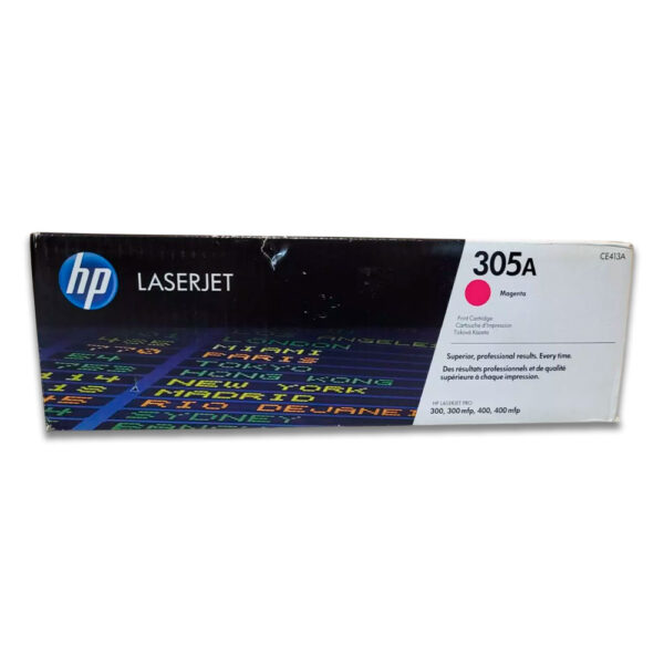 Toner Hp 305A Magenta Ce413A 2,600 Pág. M351A Original Toner Hp 305A Magenta Ce413A 2,600 Pág. M351A Original