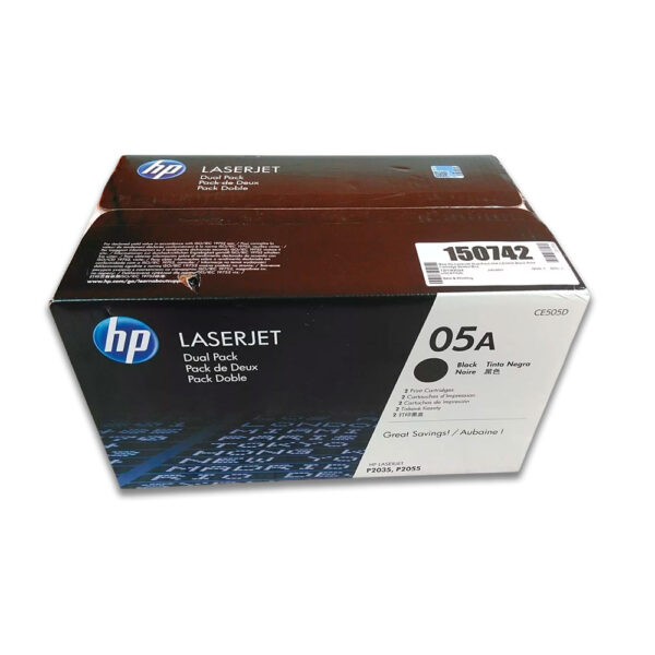 Toner Hp 05D Negro Ce505D 2,300 Pág. P2050 Original Toner Hp 05D Negro Ce505D 2,300 Pág. P2050 Original