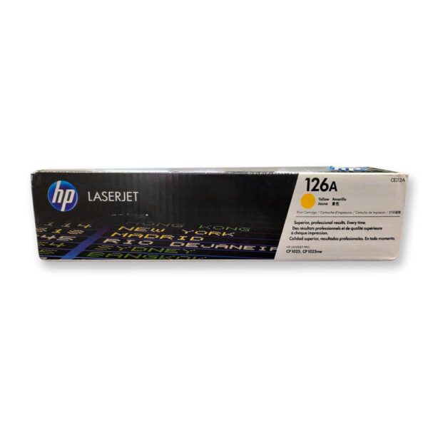 Toner Hp 126A Yellow Ce312A 1K Pág. CP1020 Original Toner Hp 126A Yellow Ce312A 1K Pág. CP1020 Original