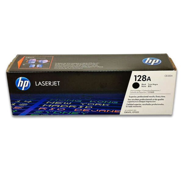 Toner HP 128A Negro CE320A 2,000 Pág. CM1410 Original Toner HP 128A Negro CE320A 2,000 Pág. CM1410 Original