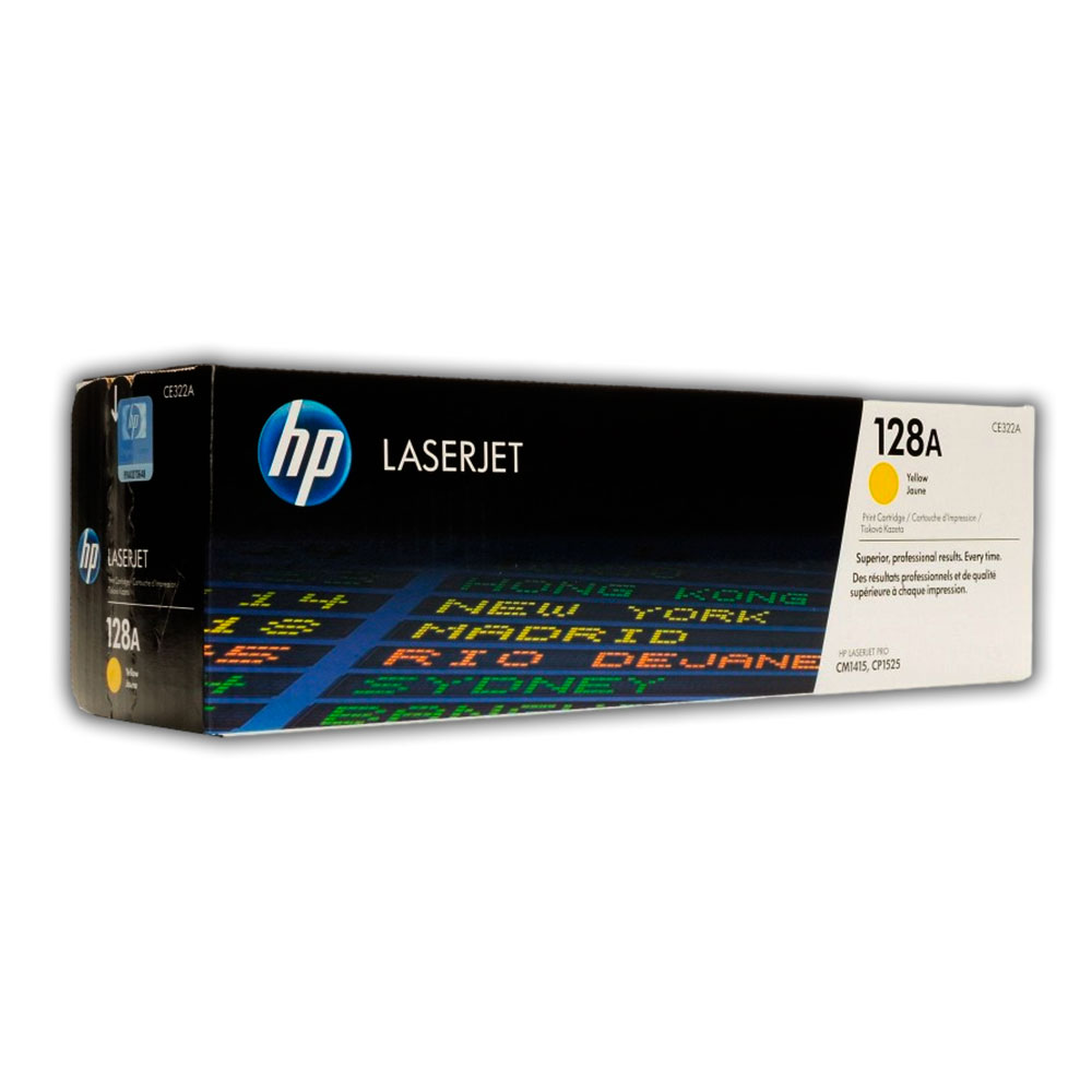 1500-010542-2 Toner Hp 128A Yellow Ce322A 1,3K Pág. CM1410 Original - Imagen 2
