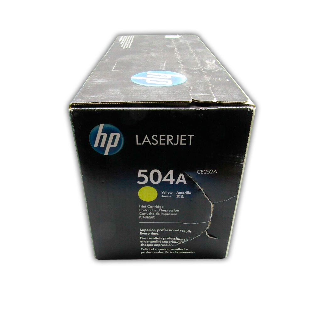 1500-010552-2 Toner Hp 504A Yellow Ce252A 7K Pág. CM3530 Original - Imagen 2