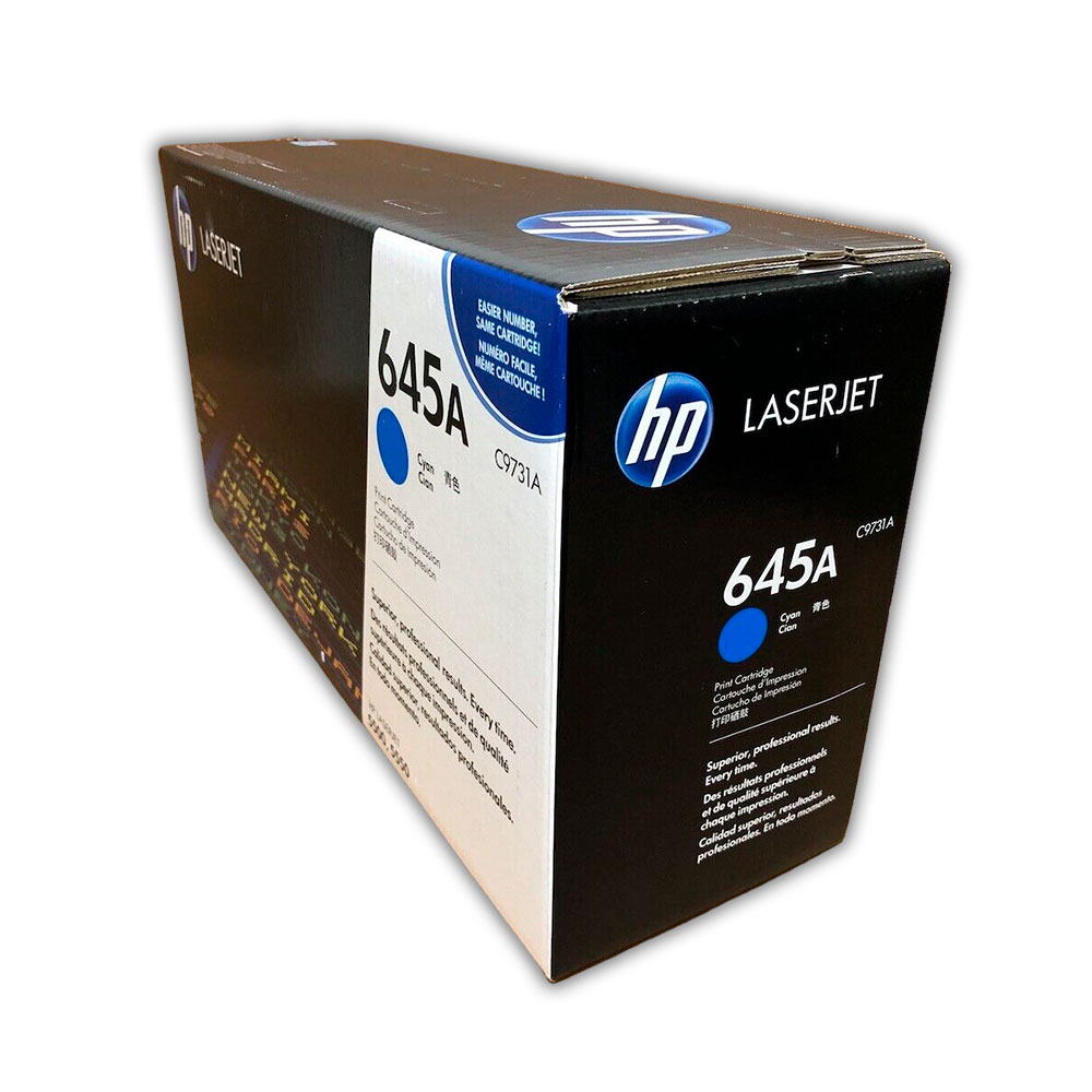 1500-010570-2 Toner Hp 645A Cyan C9731A 12K Pág. 5500 Original - Imagen 2