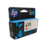 Tinta Hp 670 Magenta Cz115Al 300 Pág. 3525 Original - Imagen 2