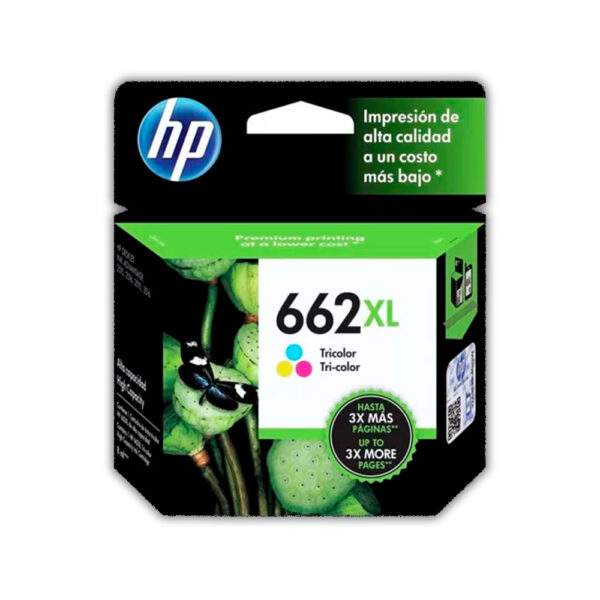Tinta Hp 662Xl Color Cz106Al 330 Pág. 1015 Original Tinta Hp 662Xl Color Cz106Al 330 Pág. 1015 Original