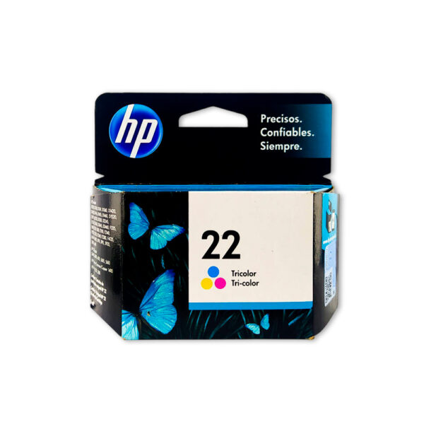 Tinta Hp 22 Color C9352Al 165 Pág. 3910 Original Tinta Hp 22 Color C9352Al 165 Pág. 3910 Original