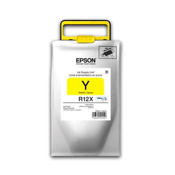 Tinta Epson Tr12X420-Al Yellow 20K Pág. WF-R4640 Original Tinta Epson Tr12X420-Al Yellow 20K Pág. WF-R4640 Original