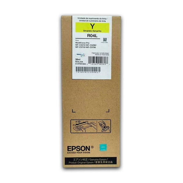 Tinta Epson T941420-Al Amarillo 5000 Pág. WF-C5790 Original Tinta Epson T941420-Al Amarillo 5000 Pág. WF-C5790 Original