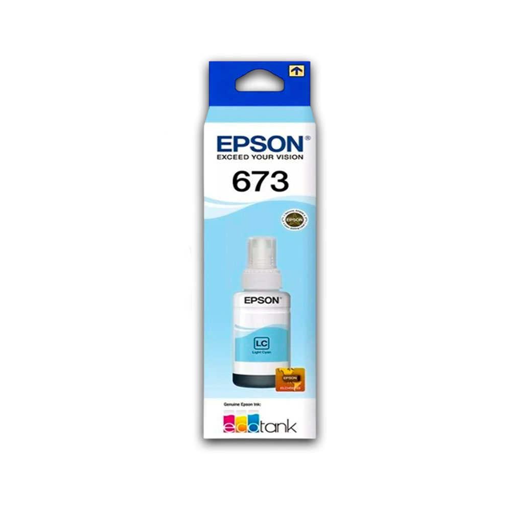 1500-010662-2 Tinta Epson T673520-Al Light Cian 70ML L800 Original - Imagen 2