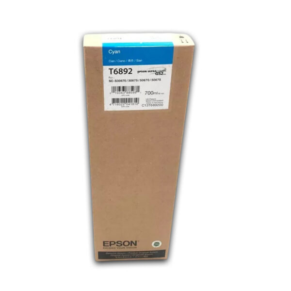 Tinta Epson T694200 Cian 700ML T3000 Original Tinta Epson T694200 Cian 700ML T3000 Original