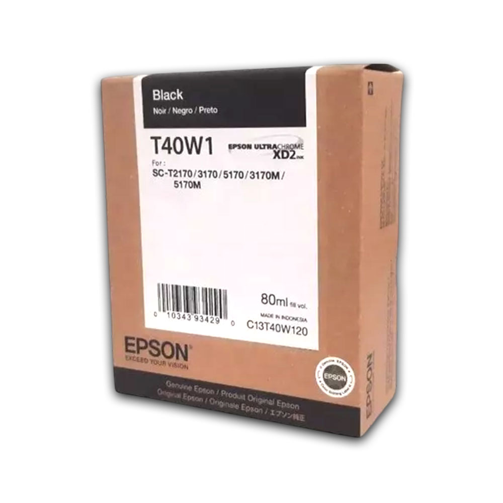 1500-010668-2 Tinta Epson T40W120 Black 80ML T3170 Original - Imagen 2