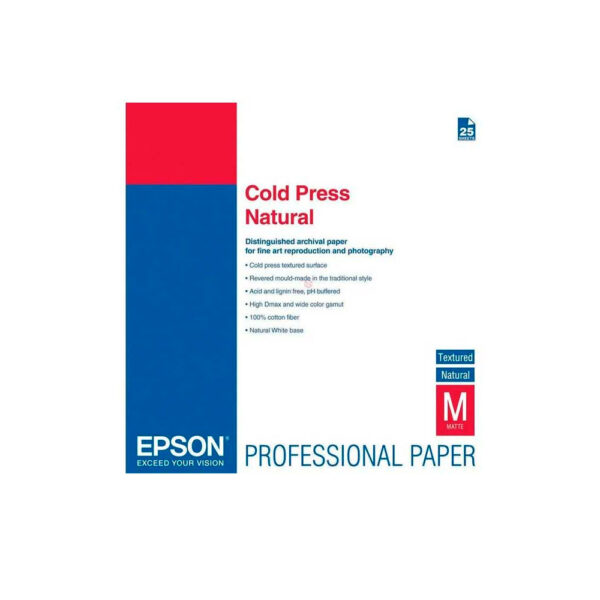 Papel Epson S042300 Cold Press Natural 1 rollo Original Papel Epson S042300 Cold Press Natural 1 rollo Original