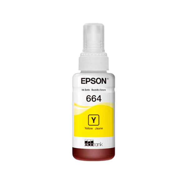 Tinta Epson T664420-Al Yellow 70ml L200, L210 Original Tinta Epson T664420-Al Yellow 70ml L200, L210 Original