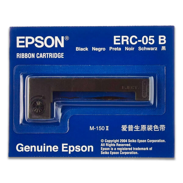 Cinta Epson Erc-05B 10K Líneas 150ii, M-150II Original Cinta Epson Erc-05B 10K Líneas 150ii, M-150II Original