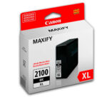Tinta Canon Pgi-2100 Xl Black 1295 Pág. MB5310 Original - Imagen 2