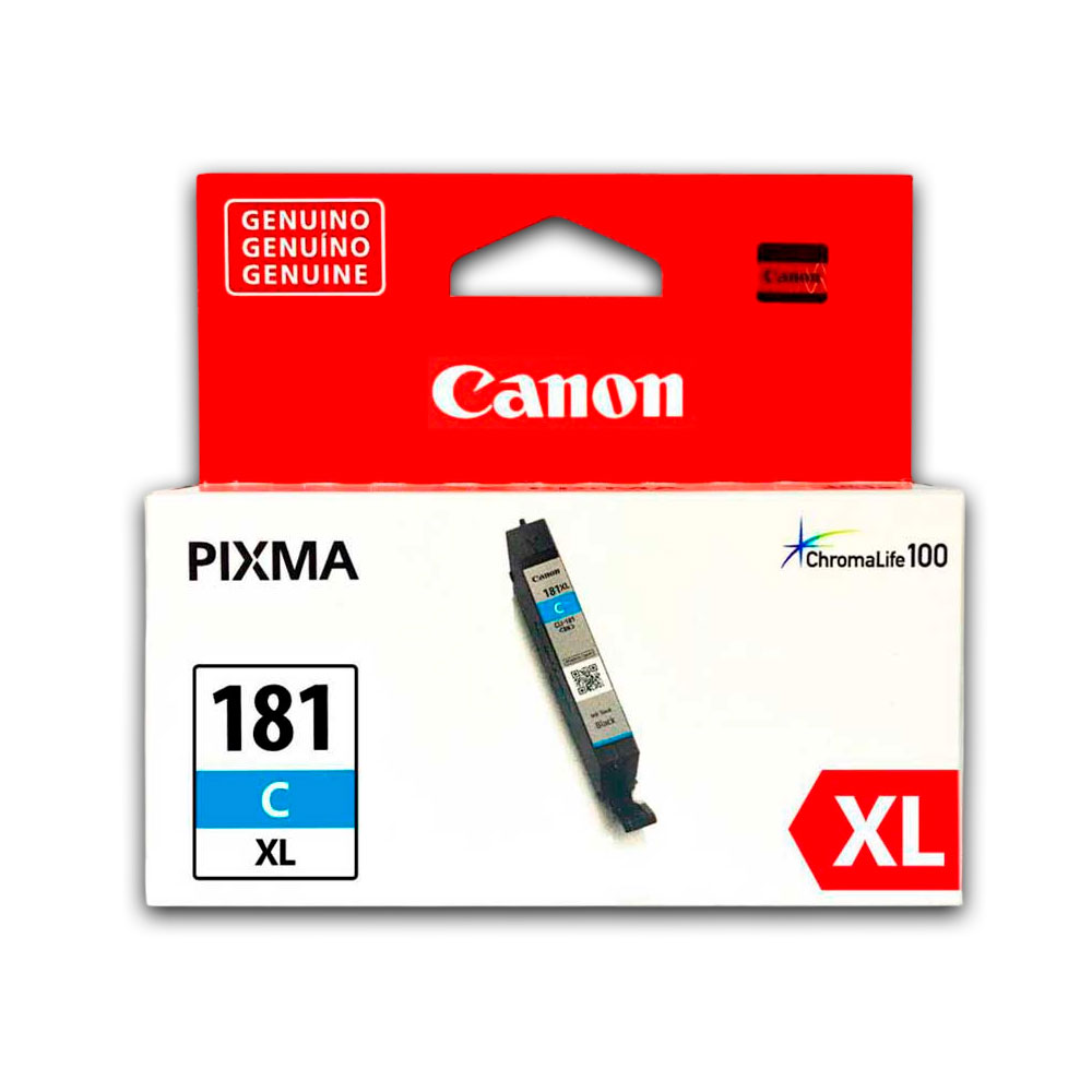 Tinta Canon Cli-181Xl Cyan 8.3ML TS6110 Original