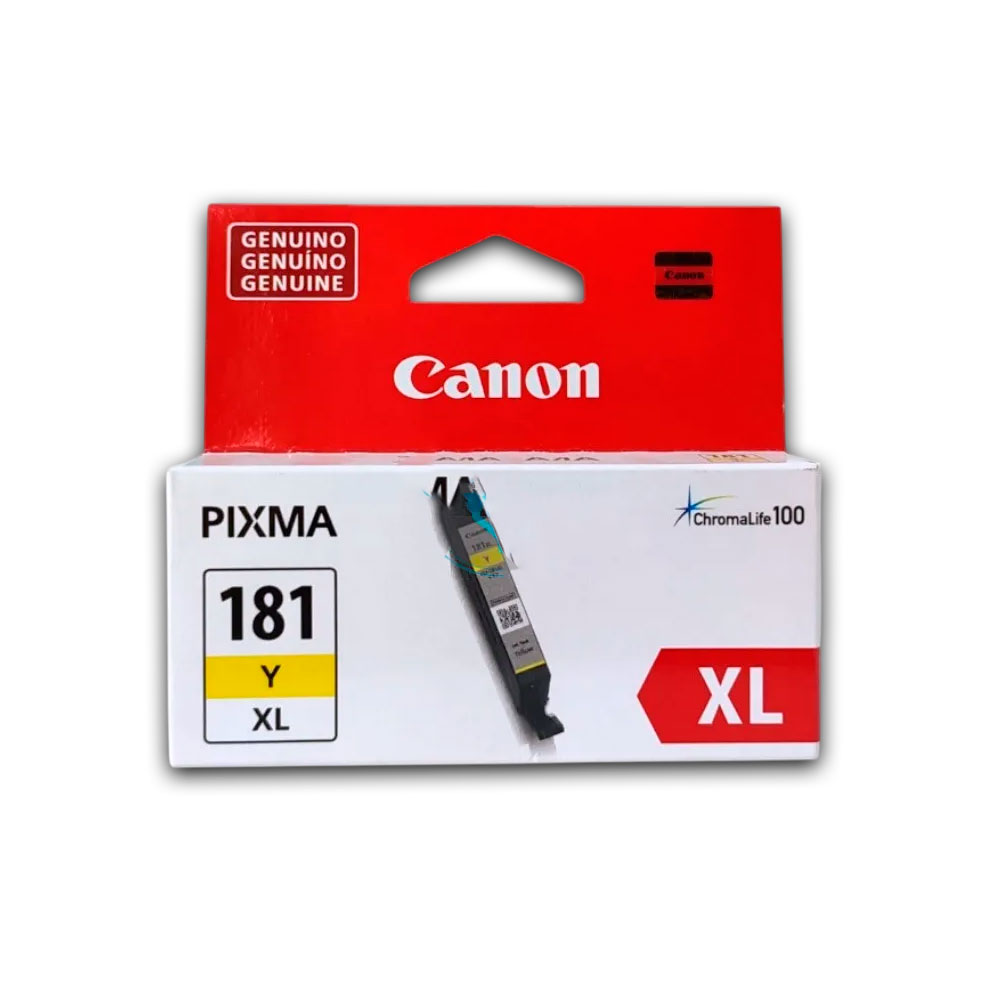 Tinta Canon Cli-181Xl Yellow 8.3ML TS6110 Original