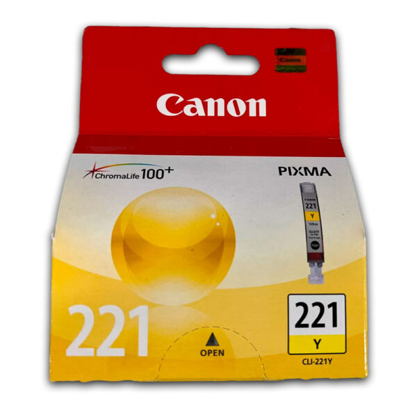 Tinta Canon Cli-221 Yellow 9ML iP3600 Original Tinta Canon Cli-221 Yellow 9ML iP3600 Original