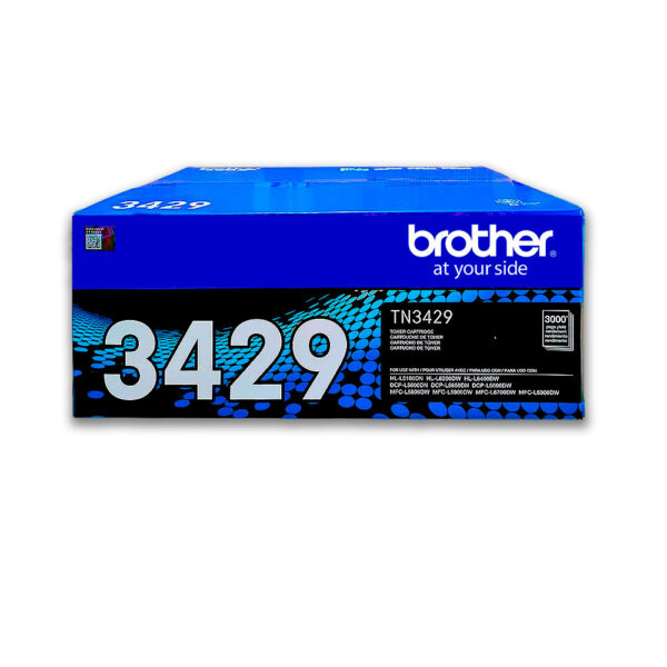 Toner Brother Tn3429 Negro 3K Pág. HL-L5100DN Original Toner Brother Tn3429 Negro 3K Pág. HL-L5100DN Original