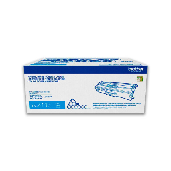 Toner Brother Tn411C Cian 1800 Pág. HL-L8260CDW Original