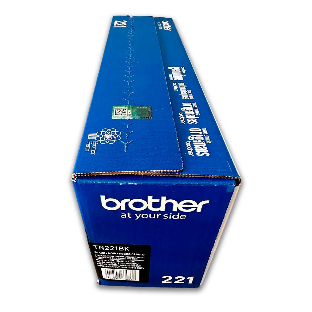 1500-010758-2 Toner Brother Tn221Bk Black 2.500 Pág. l3270cdw Original - Imagen 2
