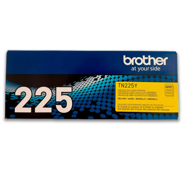 Toner Brother Tn225Y Yellow 2,200 Pág. l3270cdw Original Toner Brother Tn225Y Yellow 2,200 Pág. l3270cdw Original