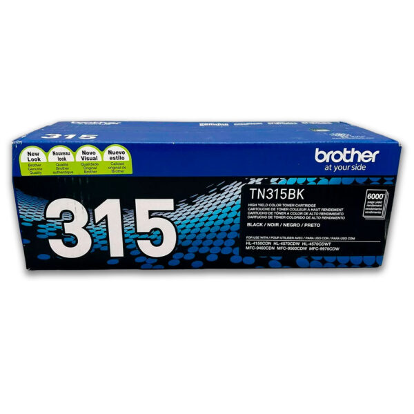 Toner Brother Tn315Bk Black 6,000 Pág. 4570, 9970 Original Toner Brother Tn315Bk Black 6,000 Pág. 4570, 9970 Original