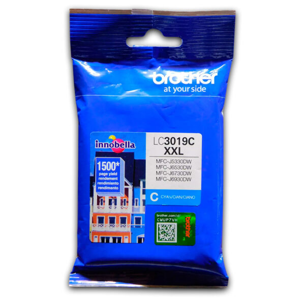 Tinta Brother Lc-3019C Cyan 1,500 Pág. MFC-J5330DW Original Tinta Brother Lc-3019C Cyan 1,500 Pág. MFC-J5330DW Original