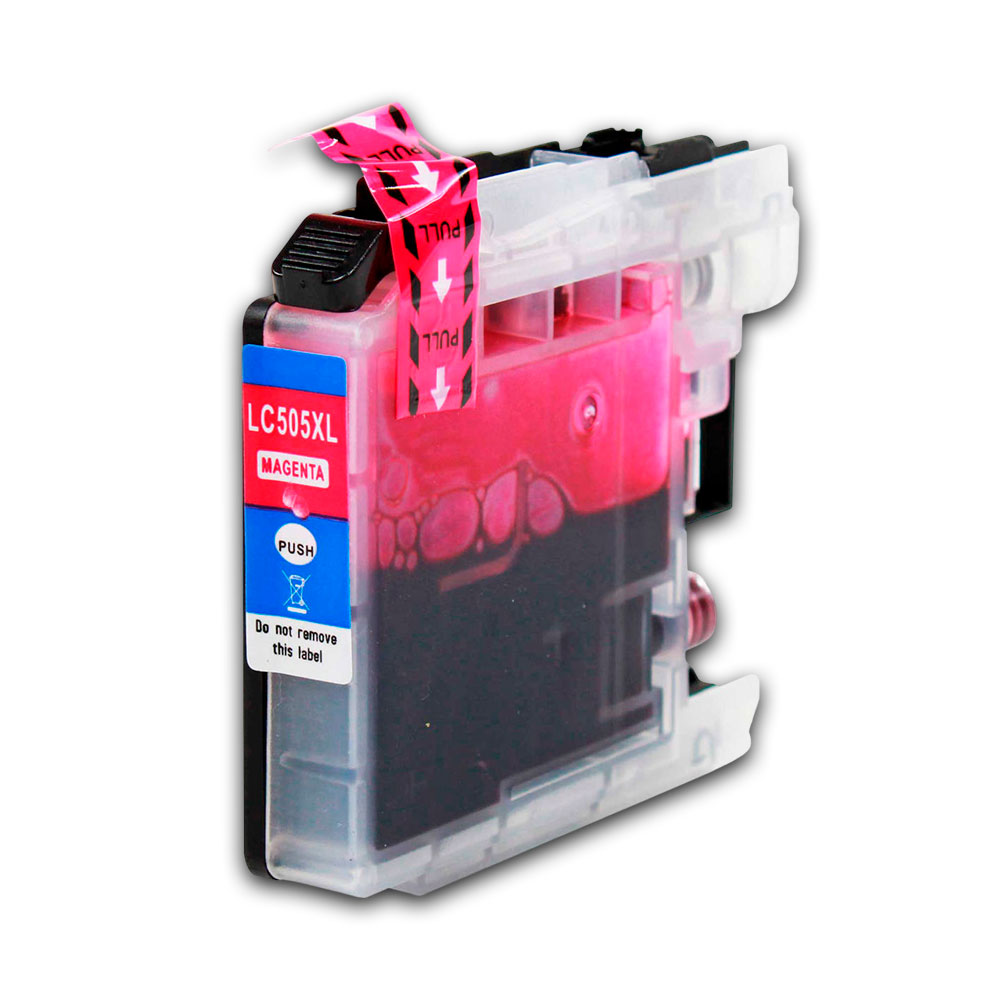 1500-010778-2 Tinta Brother Lc-505M Magenta 1300 Pág. DCP-J100 Original - Imagen 2