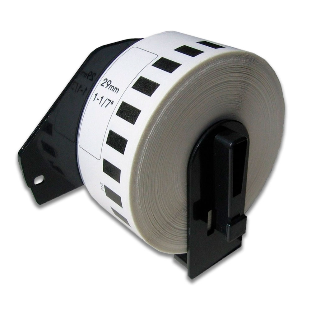 1500-010786-2 Rollo Cont. Brother Dk-2210 29 mm x 30.4 M QL-1050 Original - Imagen 2