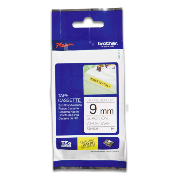 Cinta Brother Tze-S221 9 mm x 8,00 M. PT-H110 Original Cinta Brother Tze-S221 9 mm x 8,00 M. PT-H110 Original