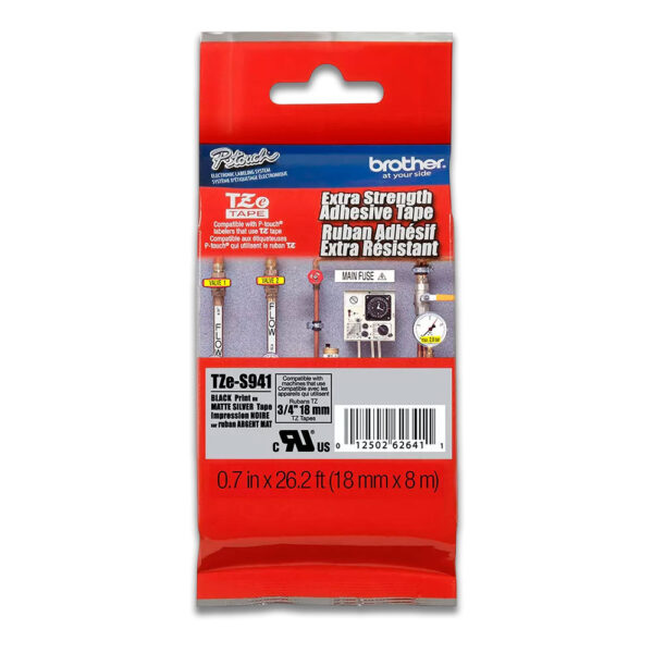 Cinta Brother Tzes941 18mm x 8M PT-E300VP Original Cinta Brother Tzes941 18mm x 8M PT-E300VP Original