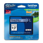 Cinta Brother Tze-131 12mm x 8 M. PT-E300VP Original - Imagen 2