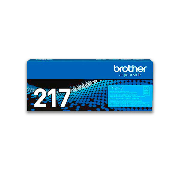 Toner Brother TN217C Cian 2300 Pág. HL-L3210CW Original Toner Brother TN217C Cian 2300 Pág. HL-L3210CW Original