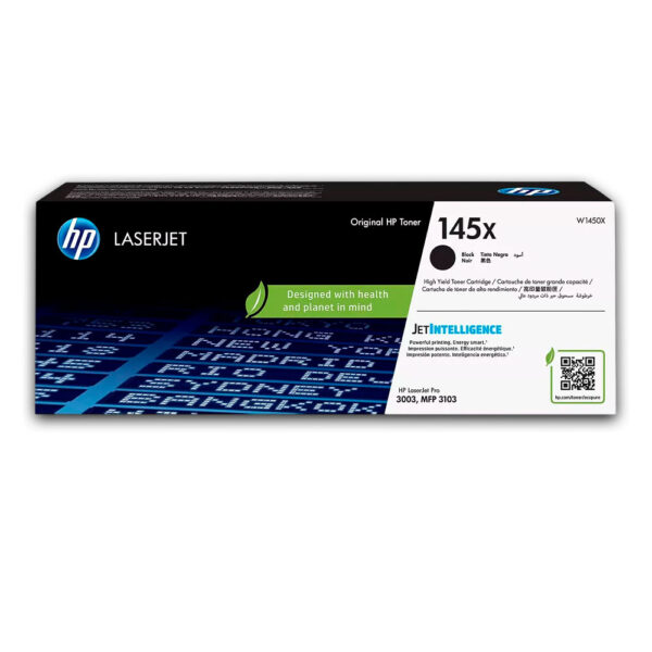 Toner Hp 145X Negro W1450X 3800 Pág. 3001Dw Original Toner Hp 145X Negro W1450X 3800 Pág. 3001Dw Original