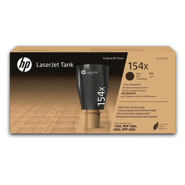 Toner HP 154X Negro W1540X 5K Pág. 1502w Original Toner HP 154X Negro W1540X 5K Pág. 1502w Original