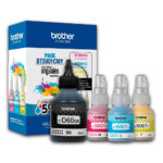 Kit Tintas Brother BT 5001 3PK Tank BTD 60BK Negro y colores Original - Imagen 2