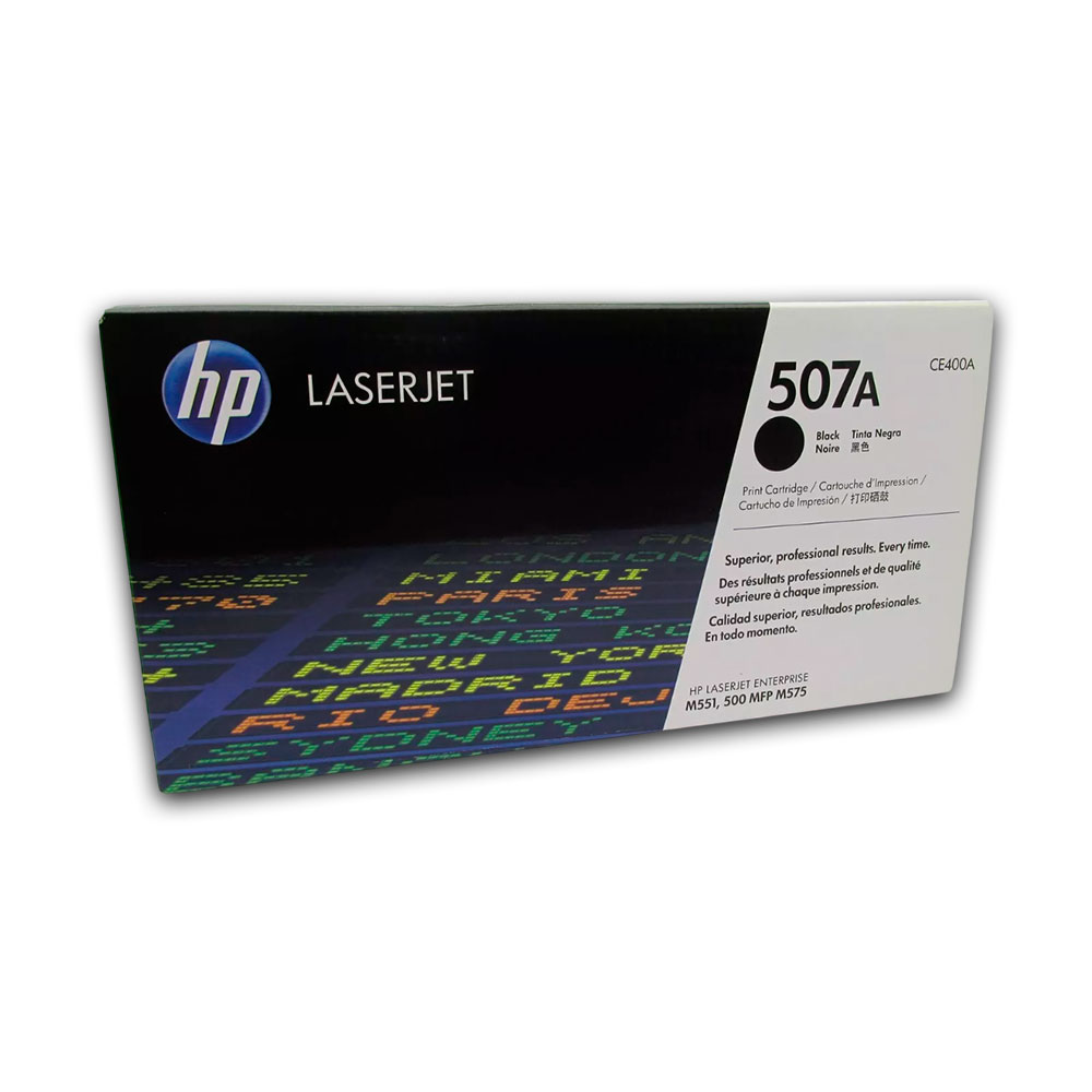 1561-51351-2 Toner Hp 507A Negro Ce400A 55K Pág. M551dn Original - Imagen 2